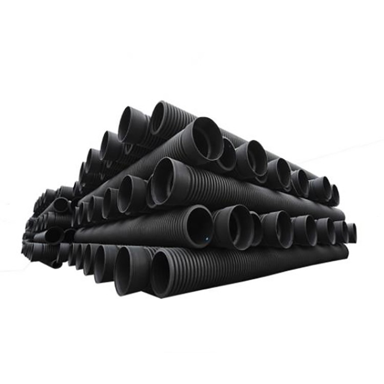 Tubo de drenaje corrugado HDPE de 6 pulgadas