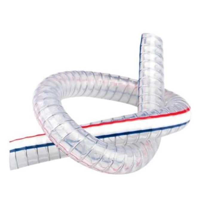 Tubo de manguera flexible trenzado de alambre de PVC