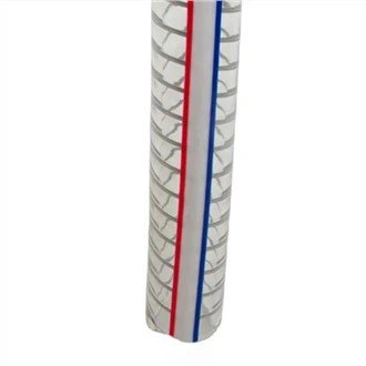 Tubo flexible de PVC reforzado con alambre de acero
